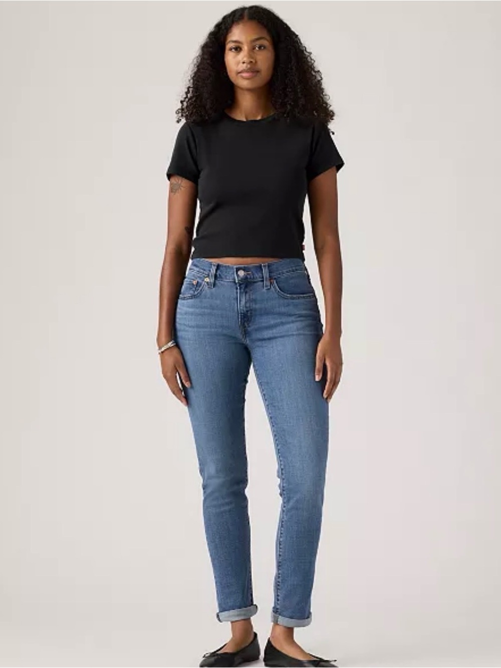 Levi's Women's size 31 Relaxed Boyfriend Tapered Leg Jeans